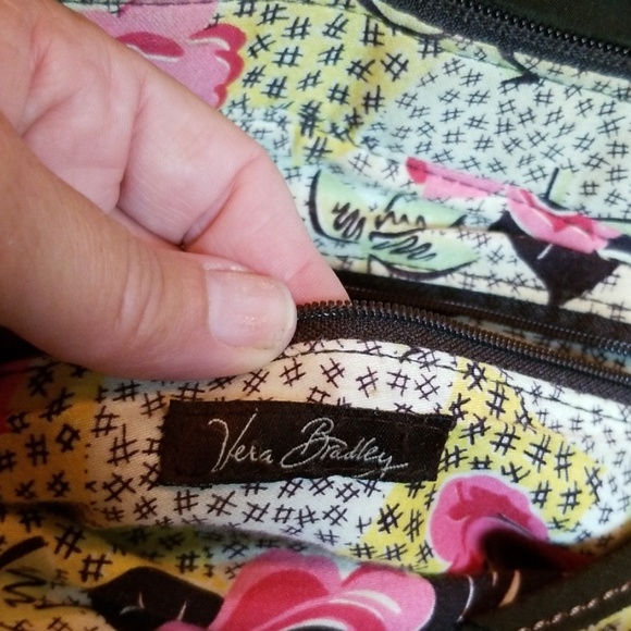 Vera Bradley brown quilted large shoulder bag - Picture 6 of 7